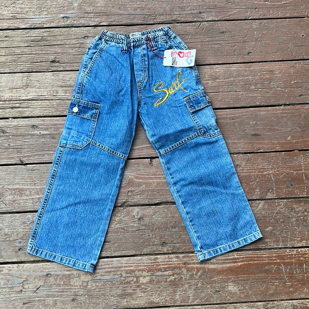 Kids Pizzicato Paperbag Style Jeans